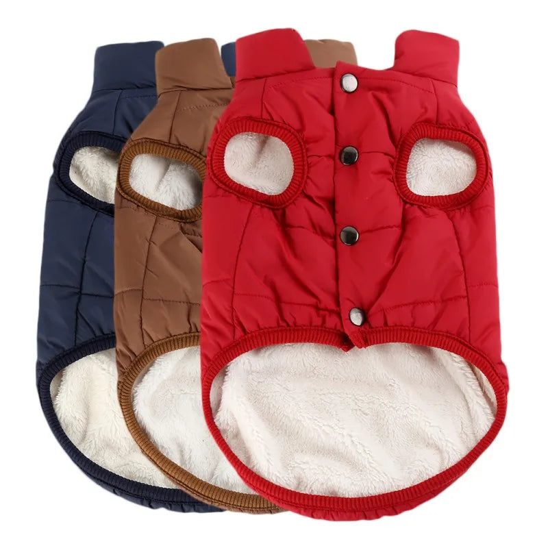 Winter Pet Dog Clothes Windproof Warm Jacket for Small Dogs