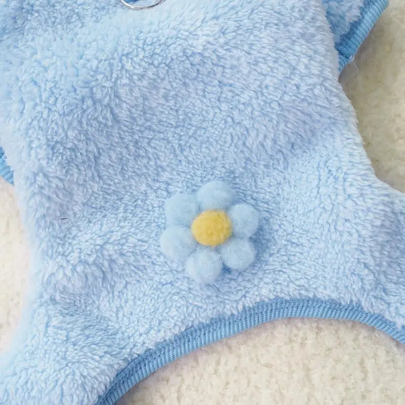 Cute Bear Dog Sweater – Warm Plush Pet Coat for Small Dogs & Cats