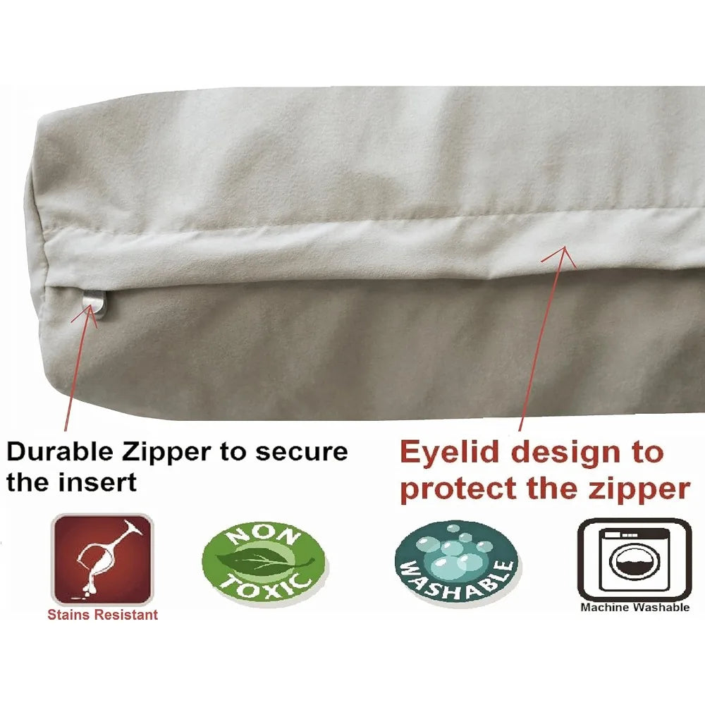 Premium Orthopedic Memory Foam Dog Bed for Large Dogs – Waterproof, Extra Cover, 55