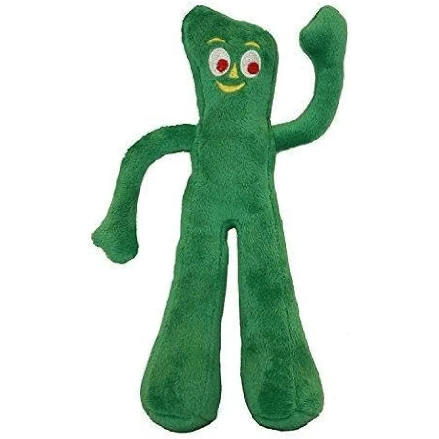 Multipet Gumby Plush Dog Toy - 9 Inch, Green, 1 Pack