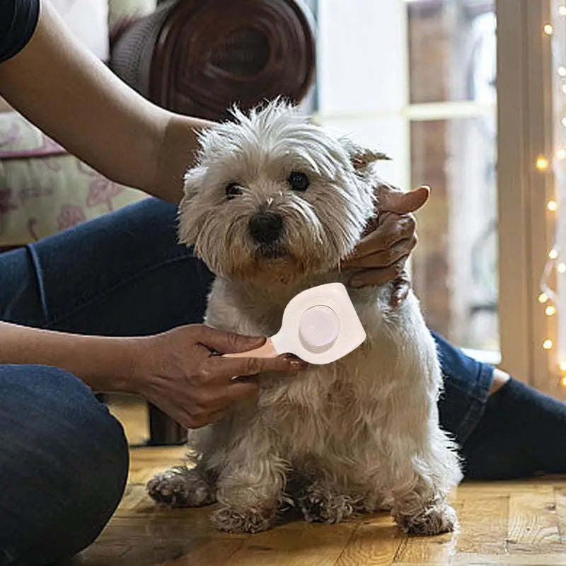 Self-Cleaning Dog Brush for Shedding & Dematting