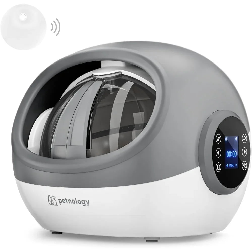 Automatic Cat Feeder with Collar Sensor - Timed Pet Food Dispenser for Multi-Cat Households