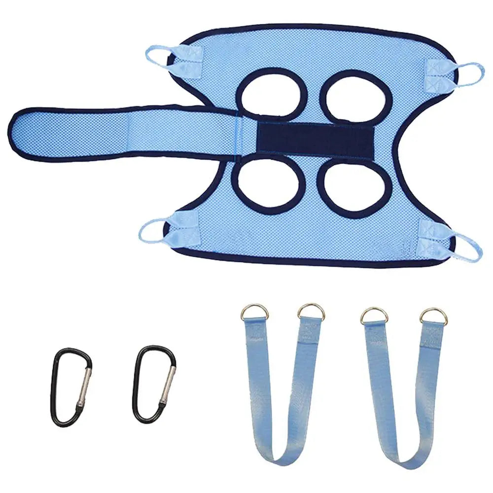 Dog Sling for Nail Trimming - Breathable Pet Hammock with Security Strap