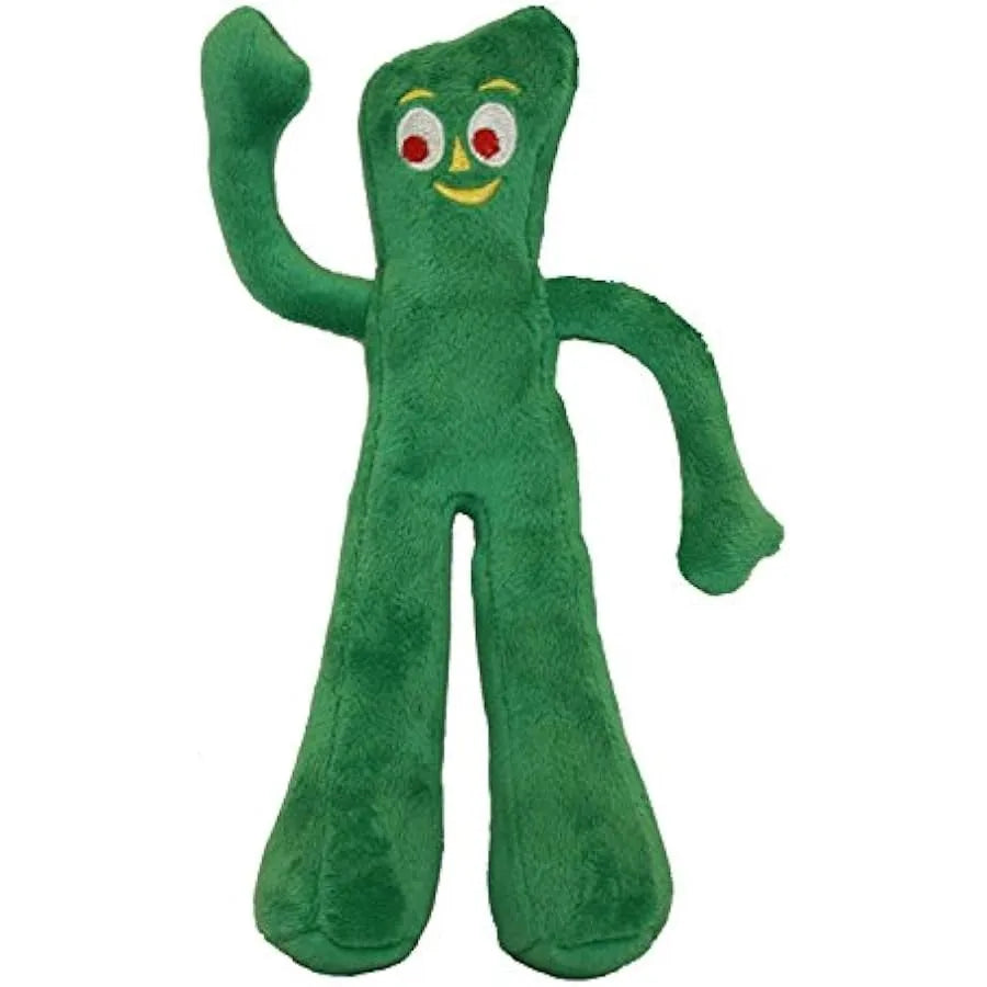 Multipet Gumby Plush Dog Toy - 9 Inch, Green, 1 Pack