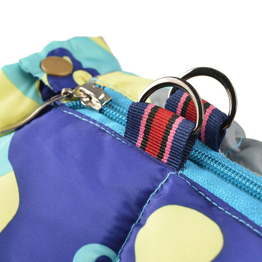 Autumn Winter Pet Dog Padded Coat Warm Waterproof Jacket