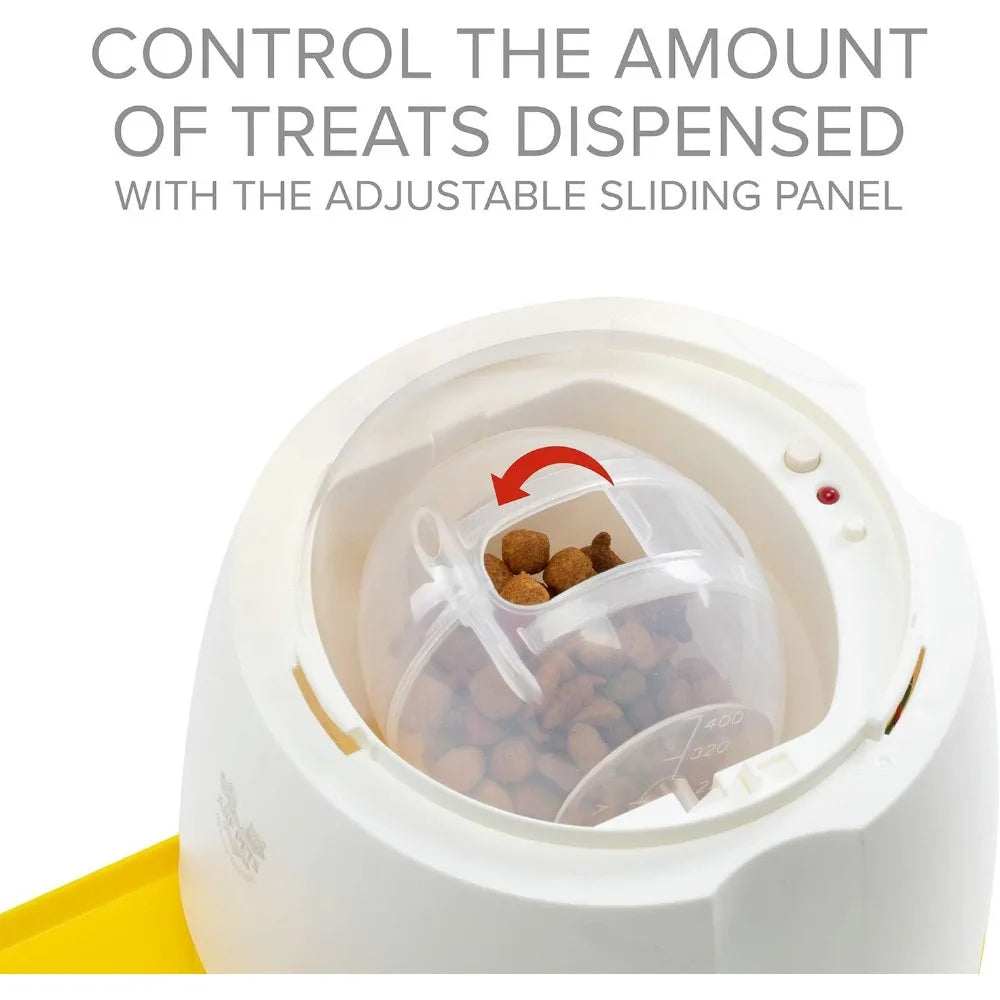 Pet Dog Treat Dispenser with Remote - Memory Training Activity Toy