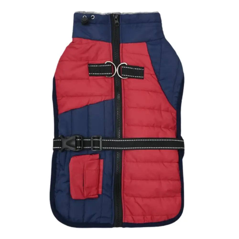 Dog Snow Jacket for Small Dogs – Winter Pullover with Traction