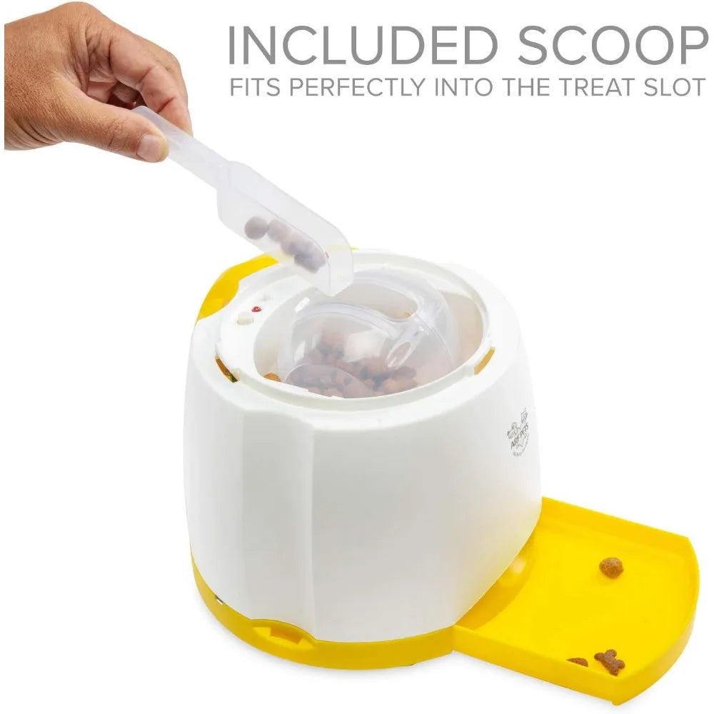 Pet Dog Treat Dispenser with Remote - Memory Training Activity Toy