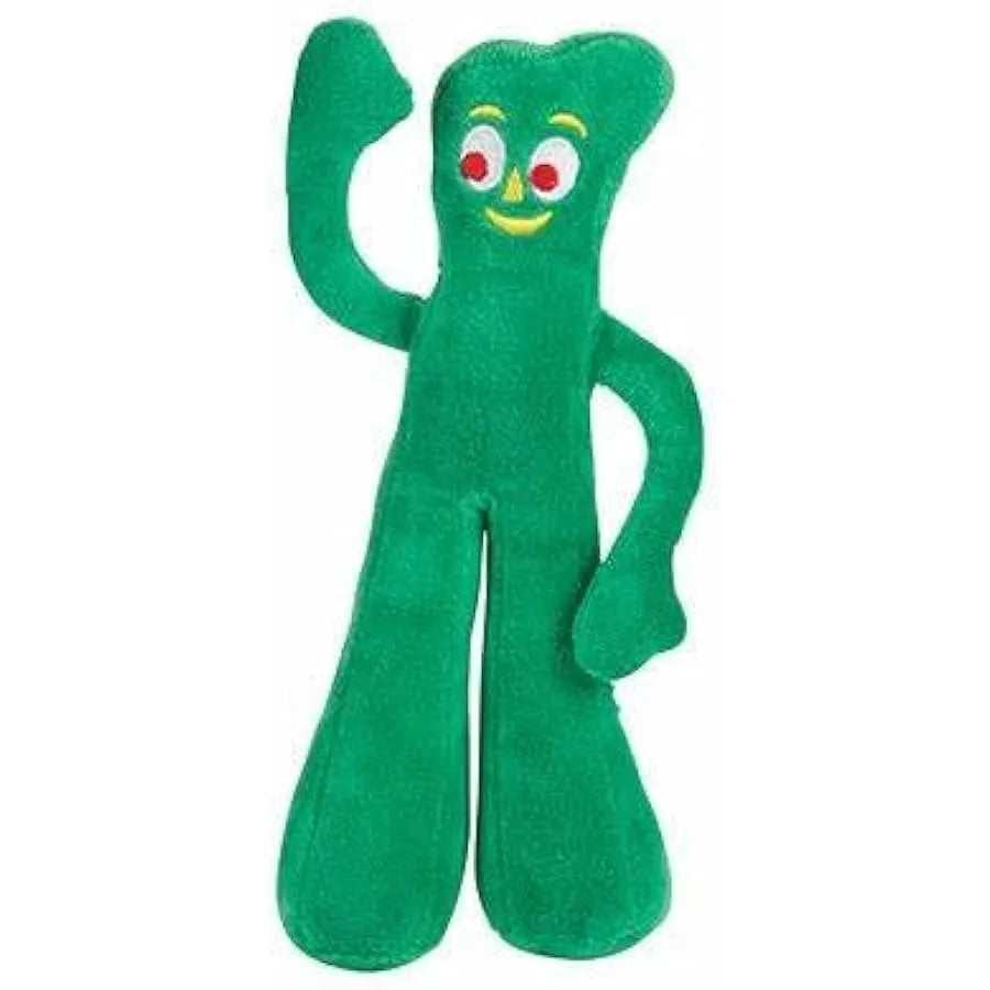 Multipet Gumby Plush Dog Toy - 9 Inch, Green, 1 Pack