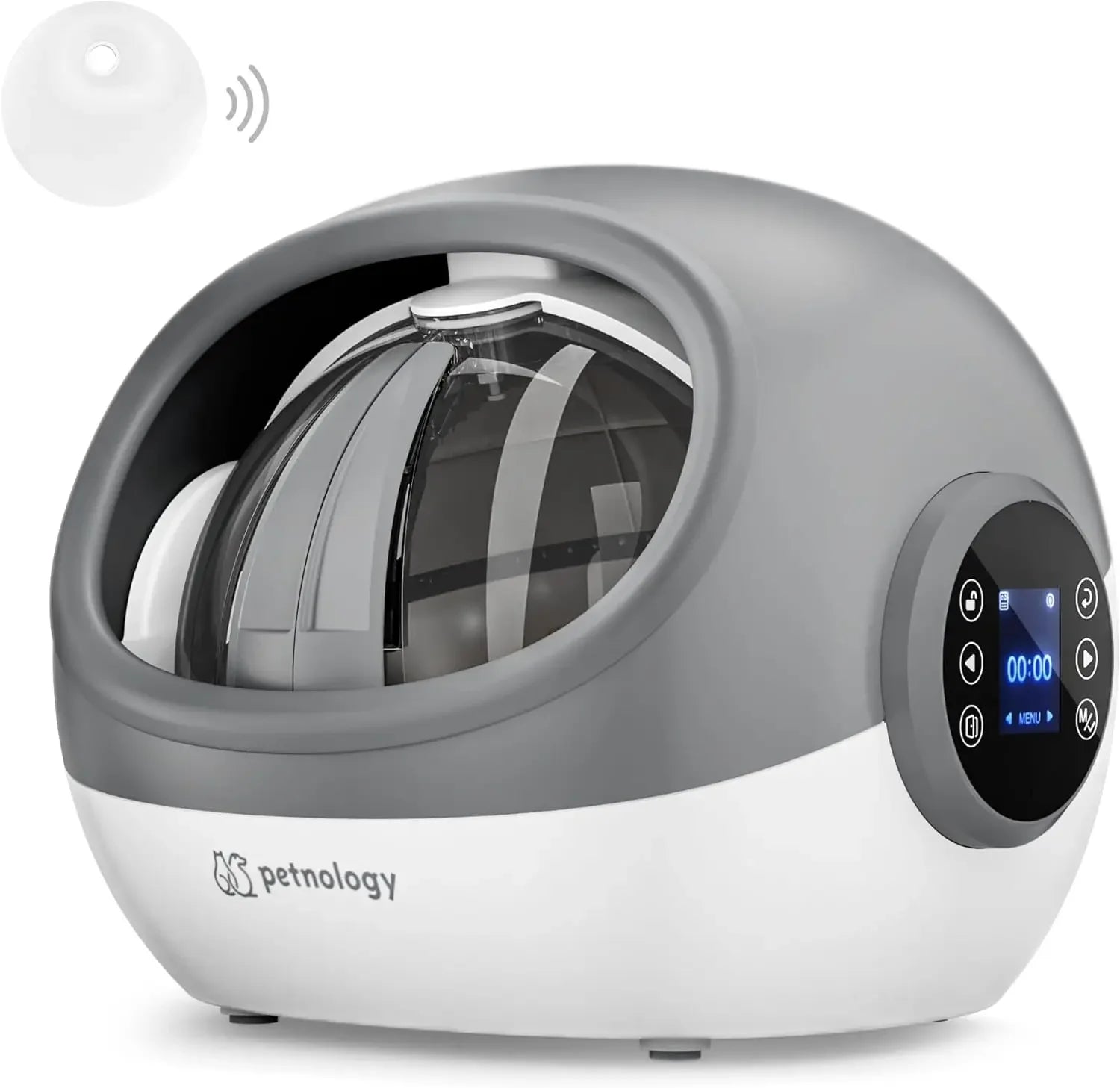 Automatic Cat Feeder with Collar Sensor - Timed Pet Food Dispenser for Multi-Cat Households