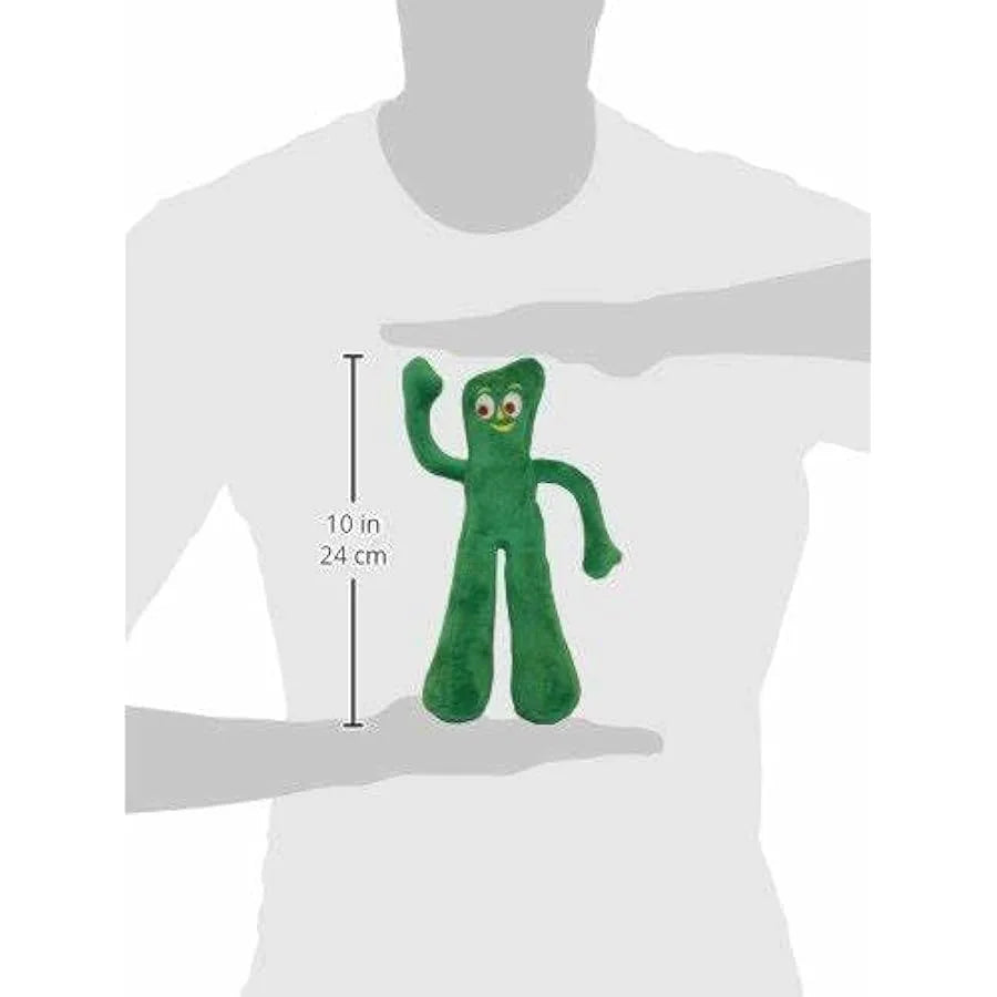 Multipet Gumby Plush Dog Toy - 9 Inch, Green, 1 Pack