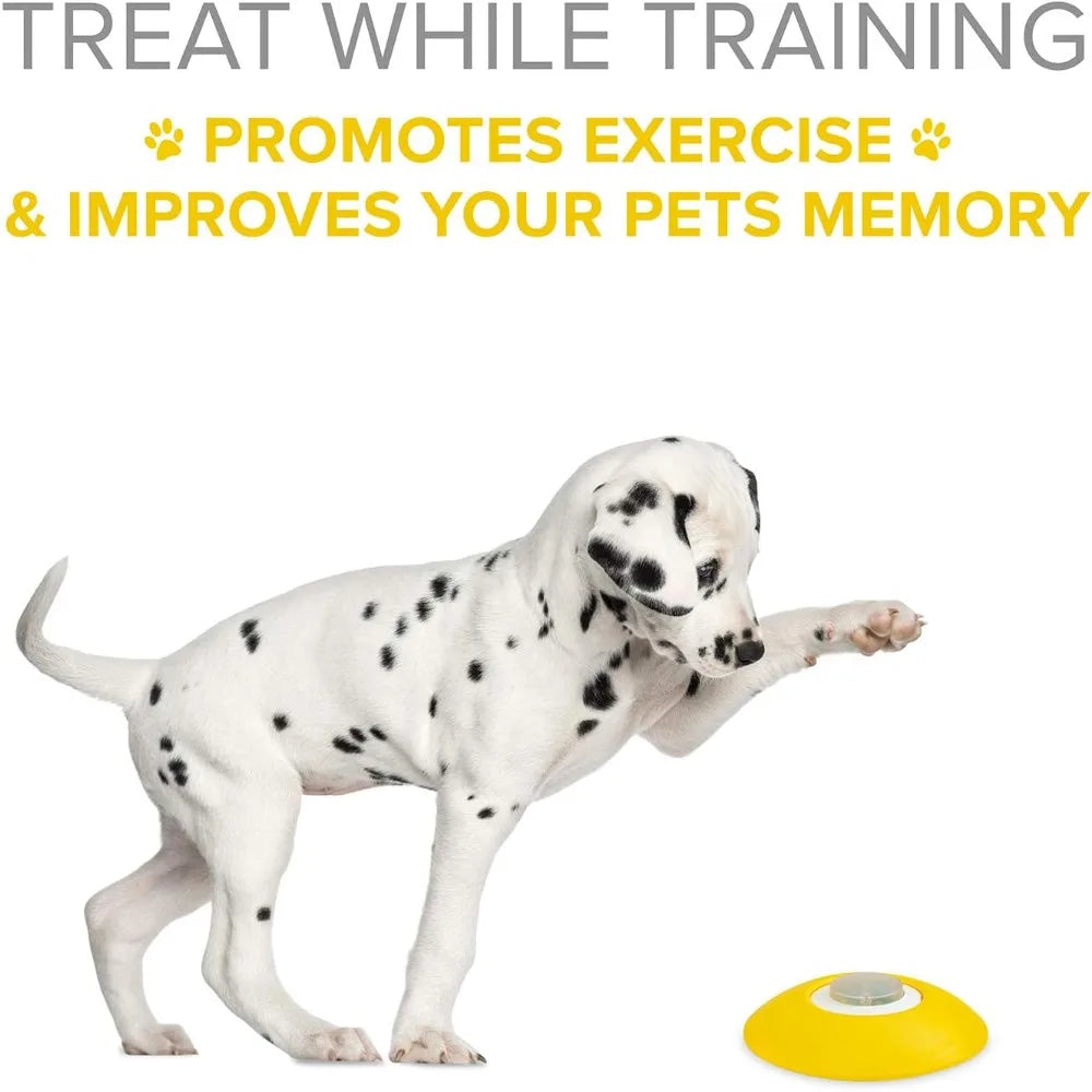 Pet Dog Treat Dispenser with Remote - Memory Training Activity Toy